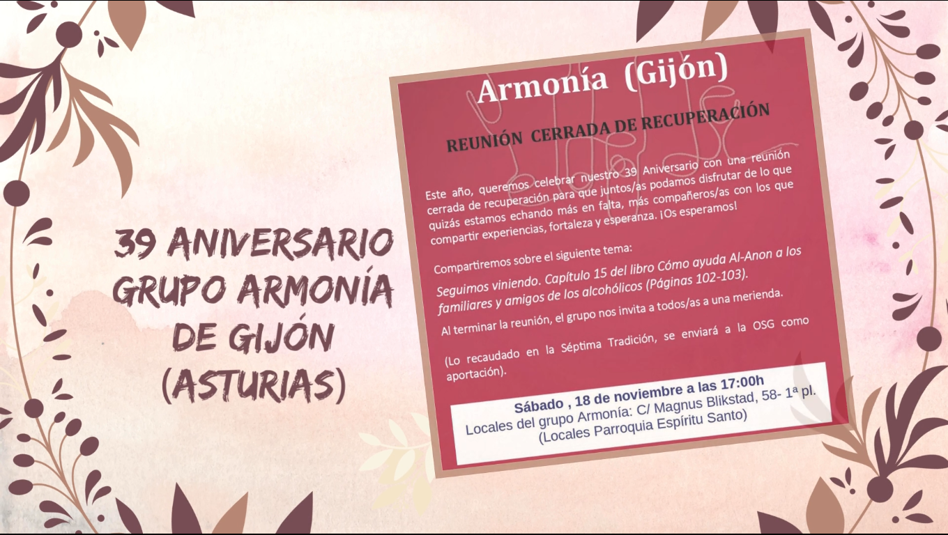 39 Aniversario del Grupo Armonía de Gijón